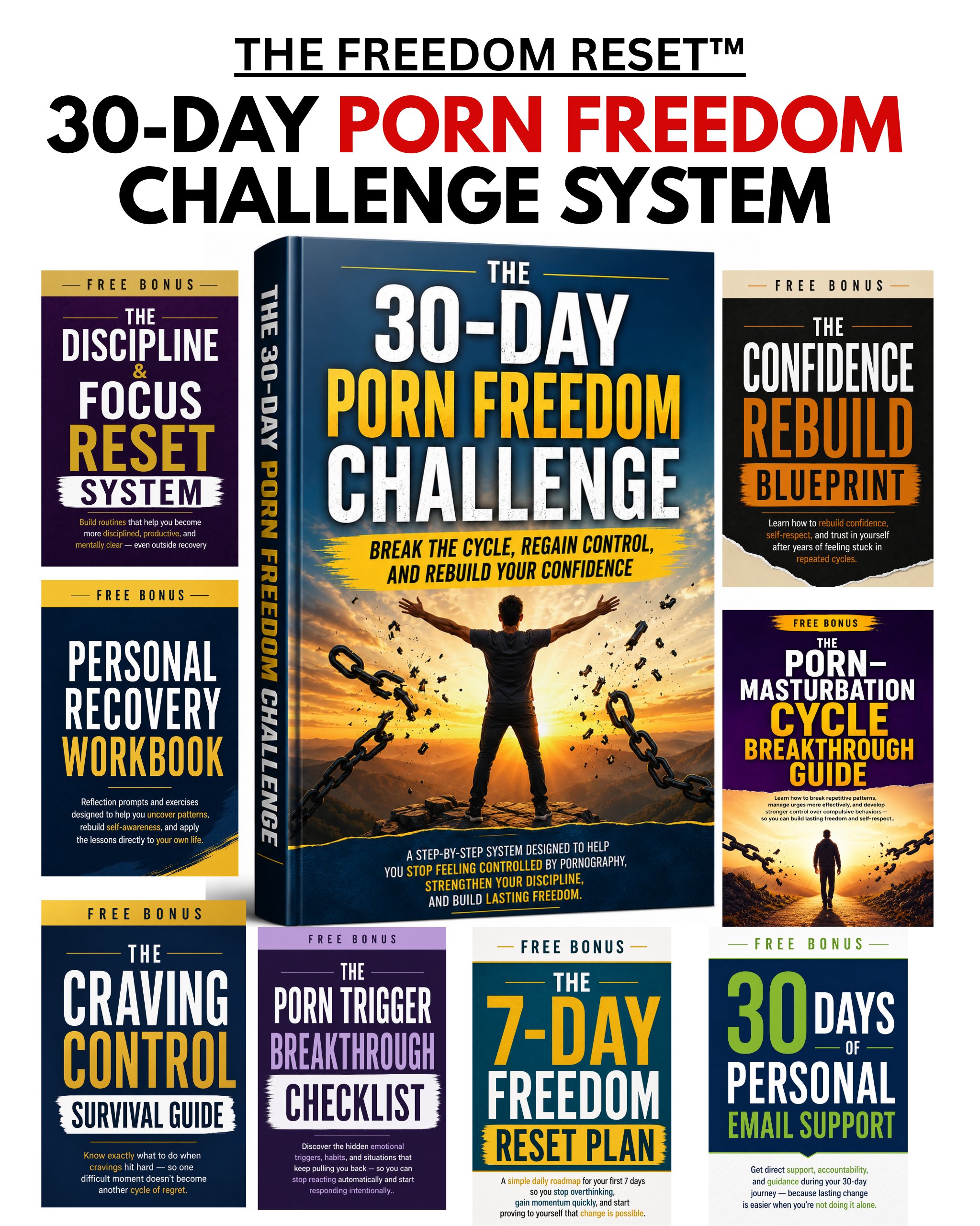 The Freedom Reset™ — Complete 30-Day System with all 8 bonuses